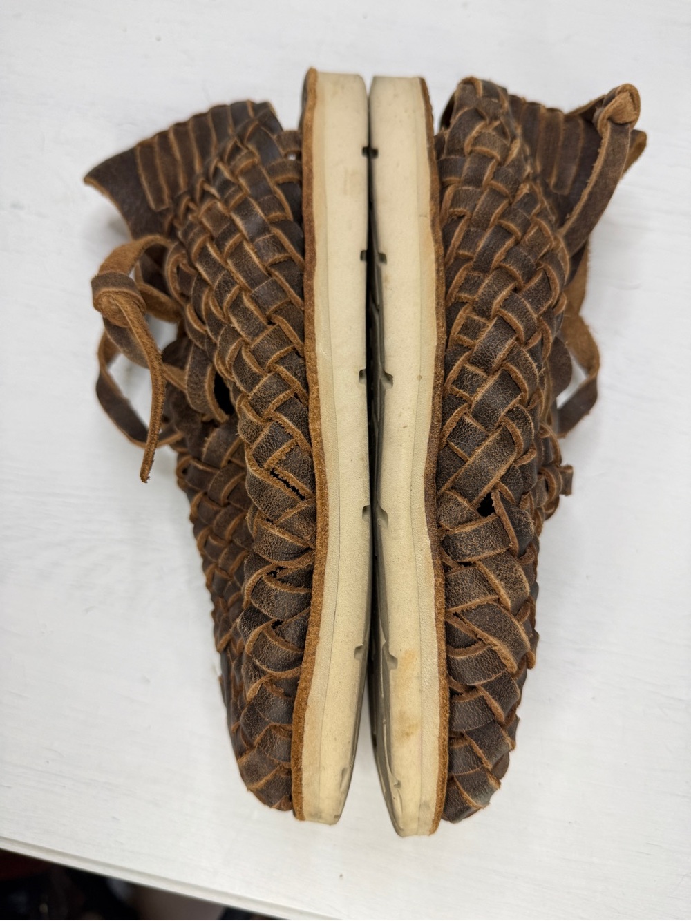 Brand X Huaraches Flats Hand Woven Women's 8 - Picture 3 of 11
